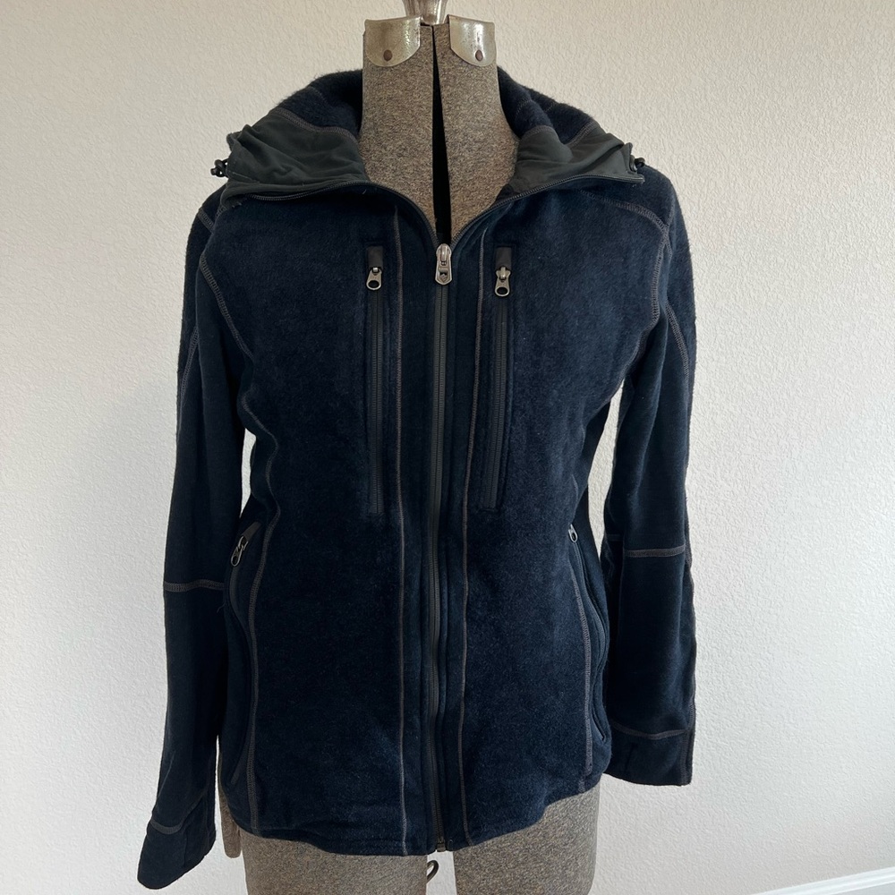 Kuhl Alfpaca Kashmira Navy Fleece Jacket